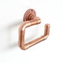 Hanah Home Cop003 Gancho de Tubo de Cobre en Oro Rosa